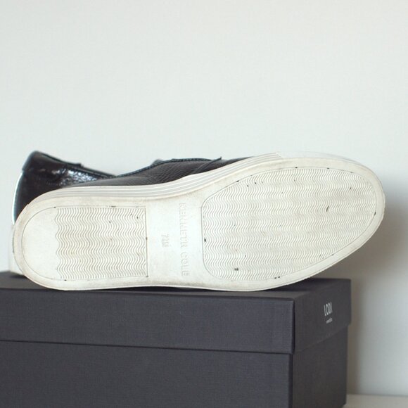 Kenneth Cole New York Patent Leather Slip-On Sneakers - Size 7.5 - Picture 5 of 5